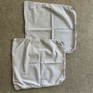 Pinstriped Decorative Pillow Covers